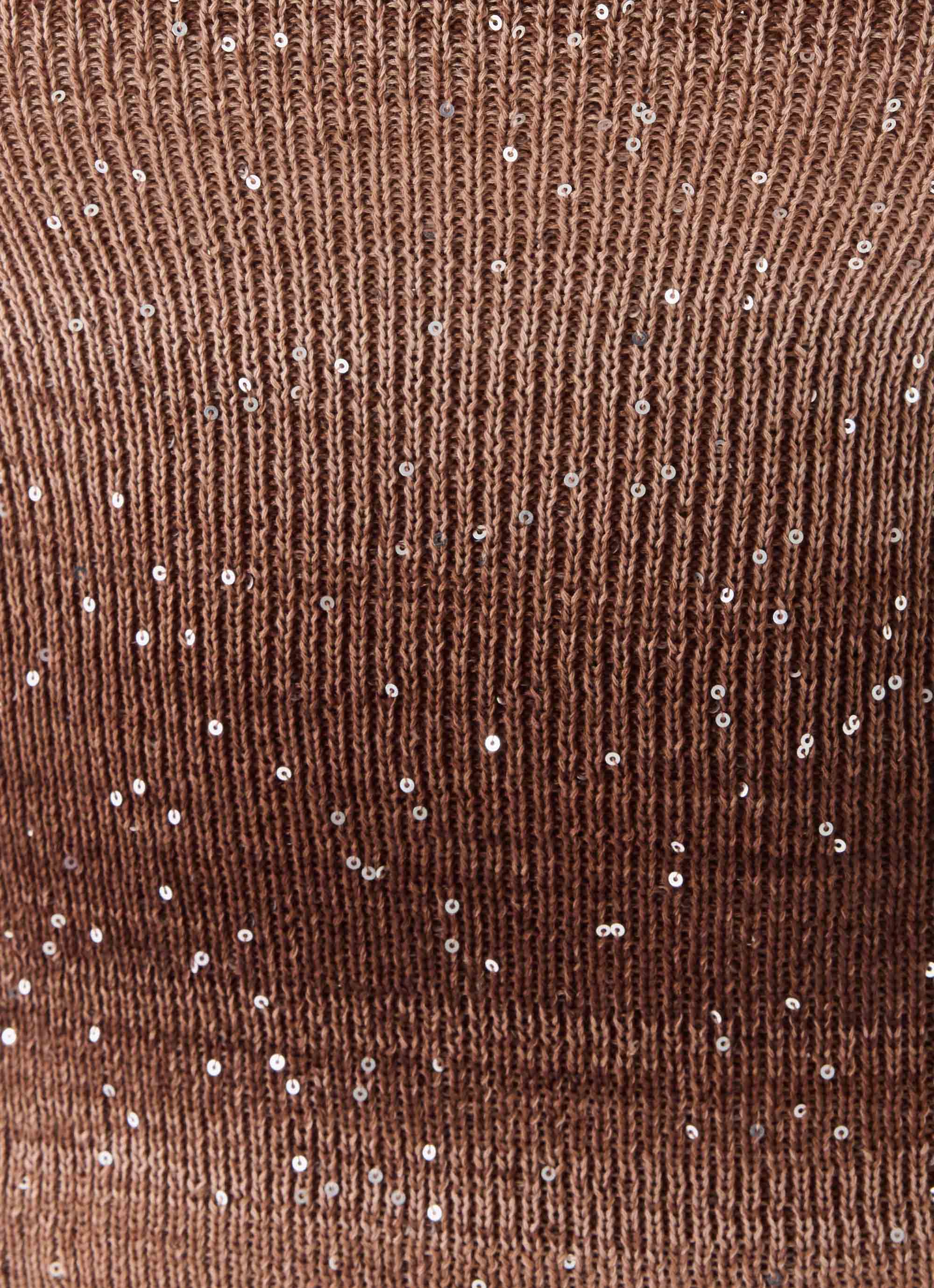 Helia Knit Top - Chocolate Ombre