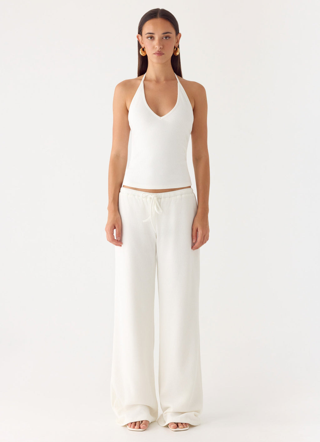 Henry Halter Top - Ivory