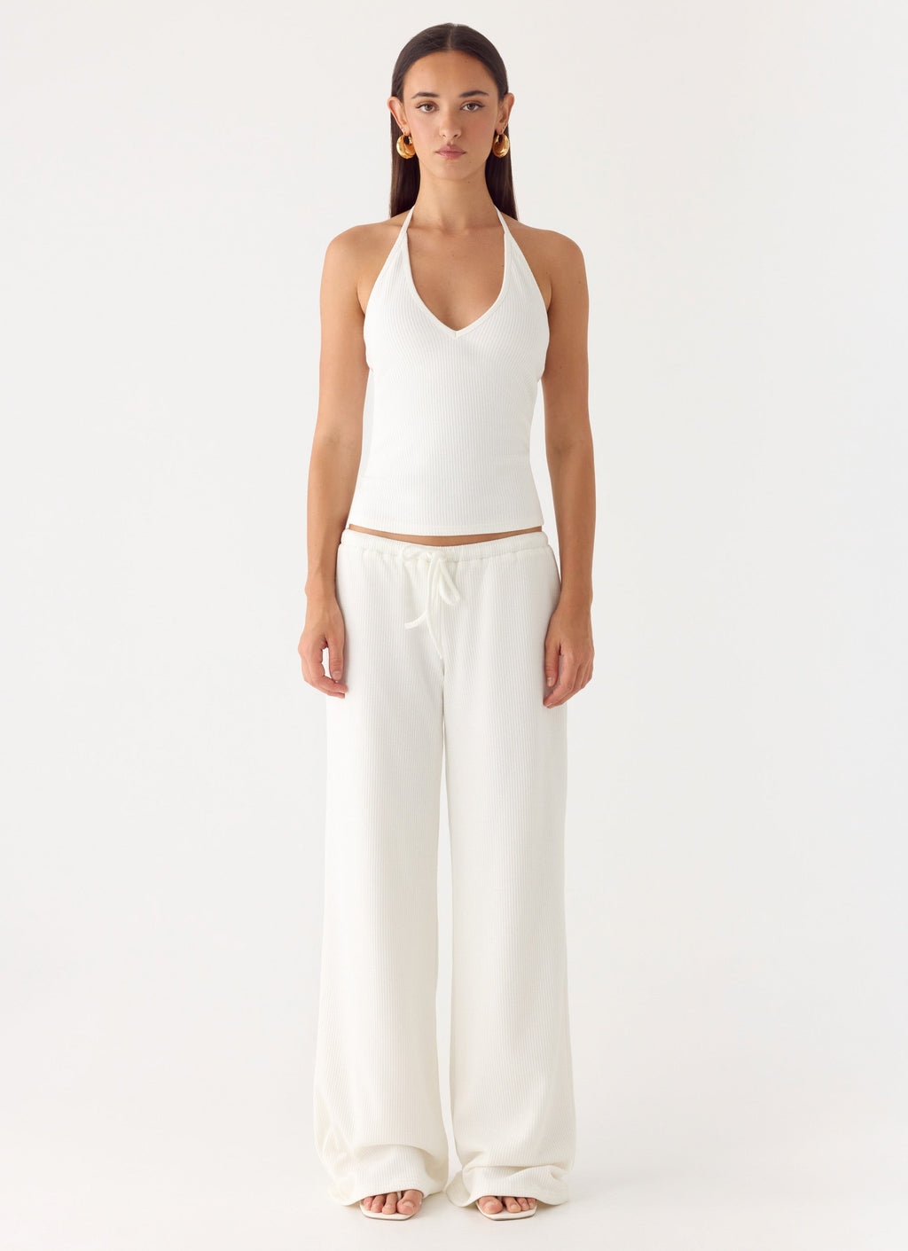 Henry Low Rise Pant - Ivory