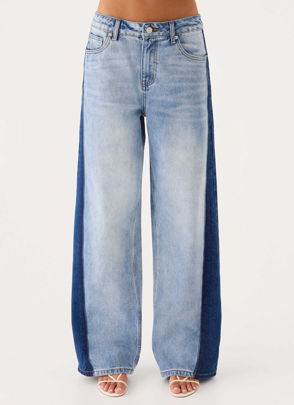 Lawrence Denim Jeans - Washed Blue