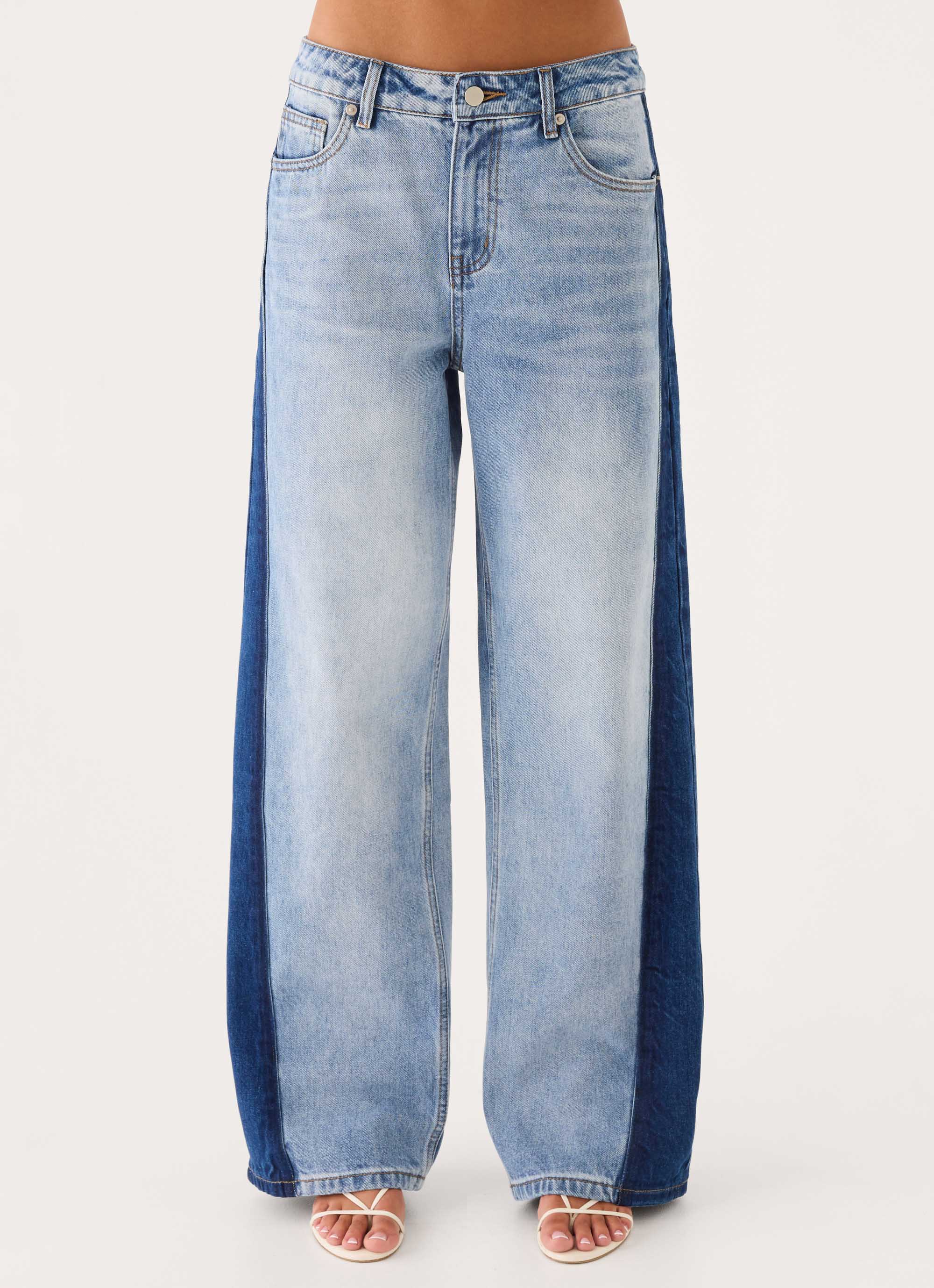 Lawrence Denim Jeans - Washed Blue