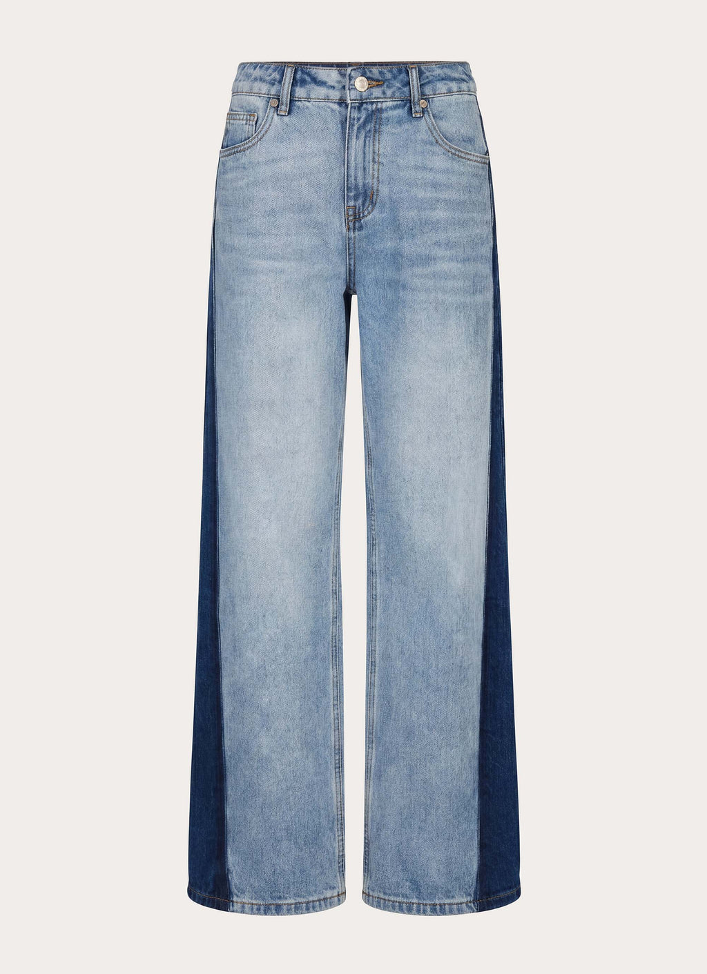 Lawrence Denim Jeans - Washed Blue
