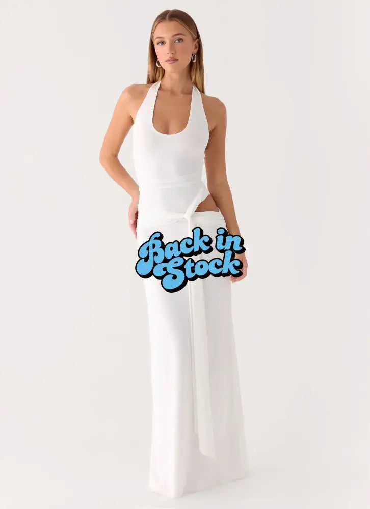 Karise Maxi Dress - White