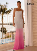 Kiki Maxi Dress - Pink Ombre