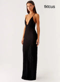 Kylia Maxi Dress - Black